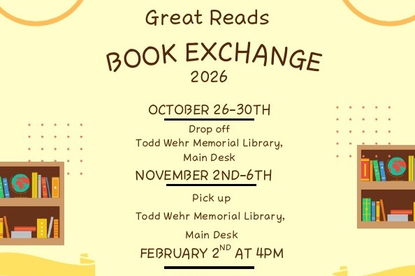 Great Reads Book Exchange 2026 Promo