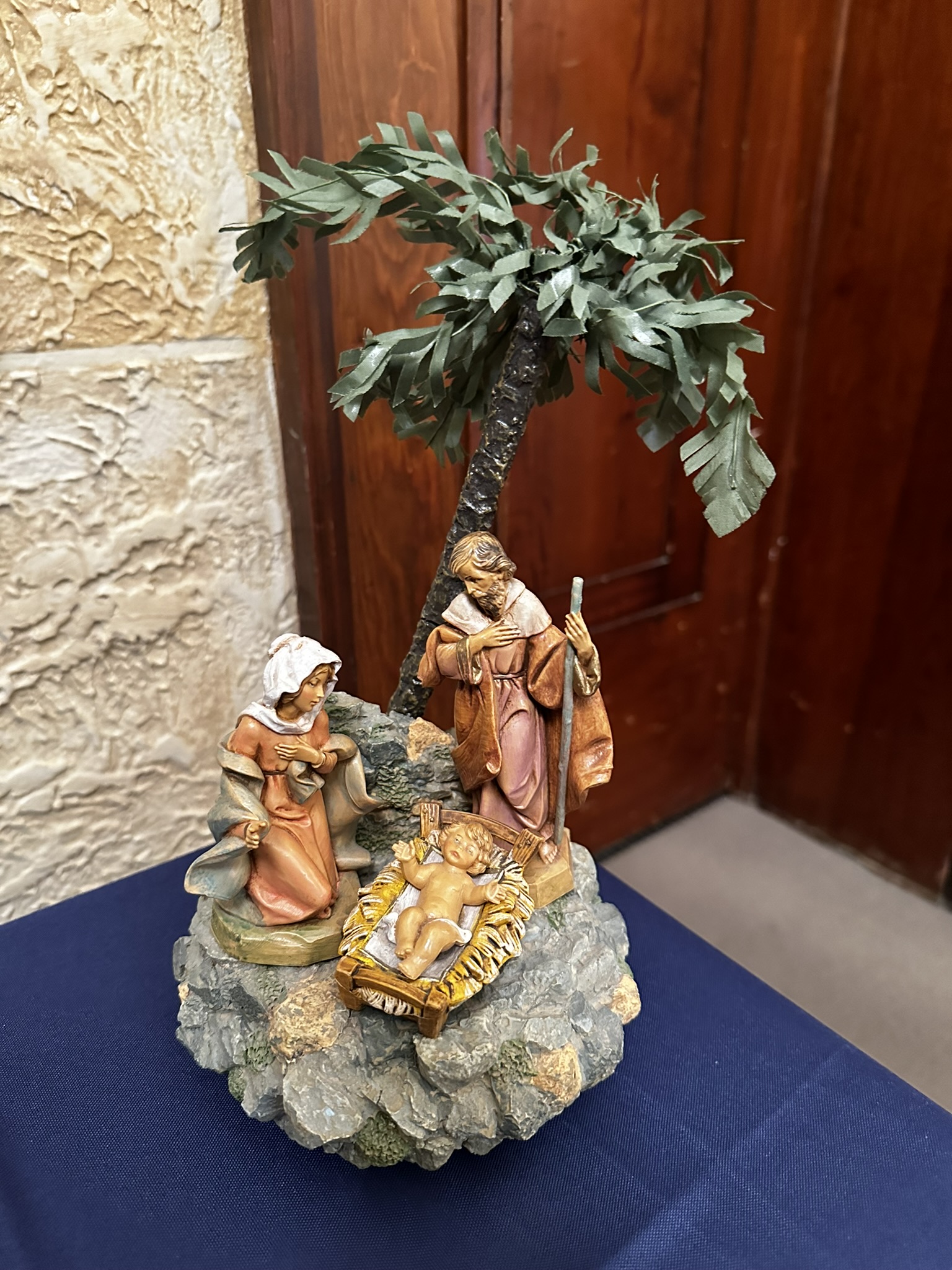 Nativity scene exhibit at Viterbo University
