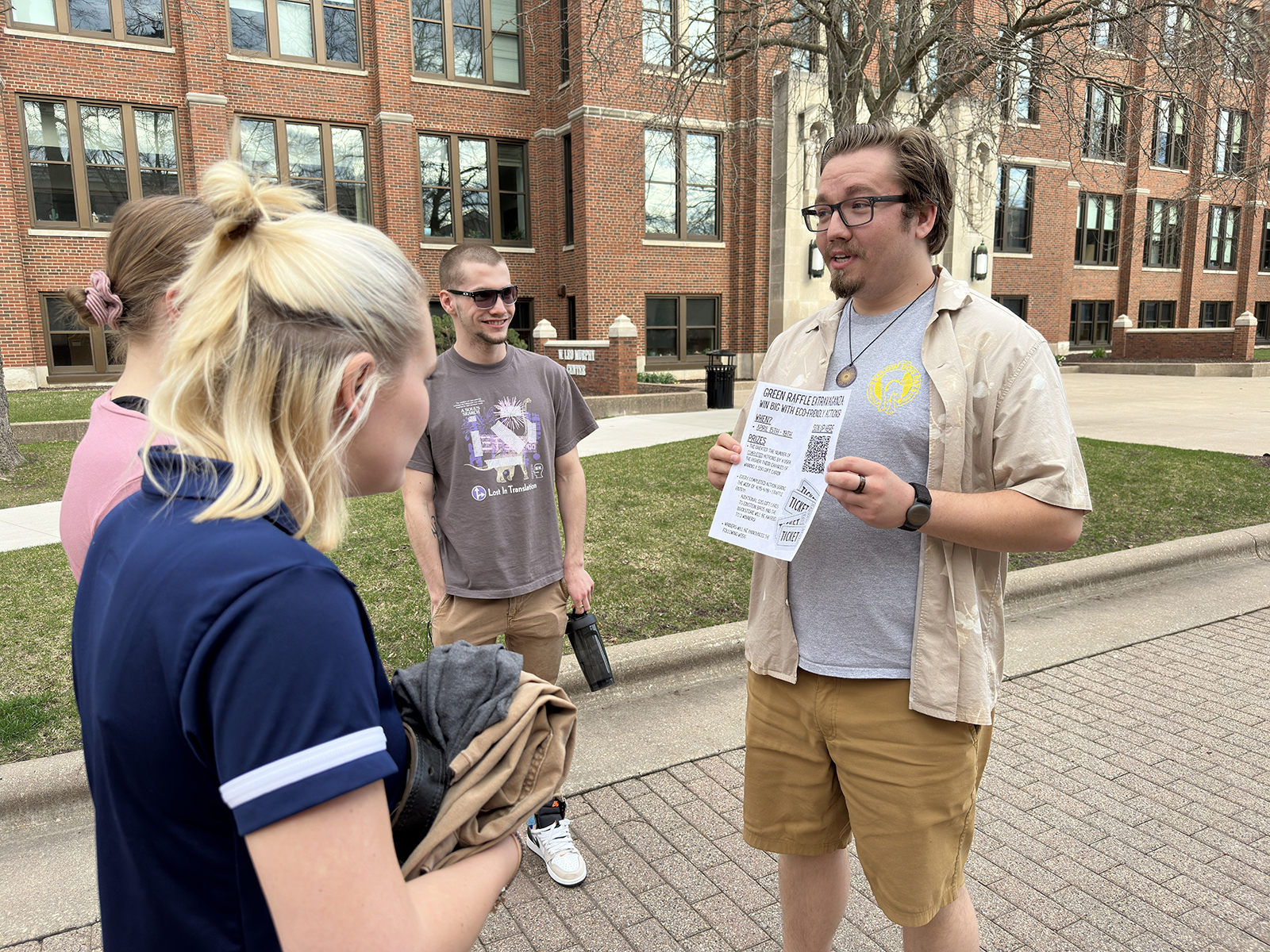 Dylan Woodman campus climate challenge